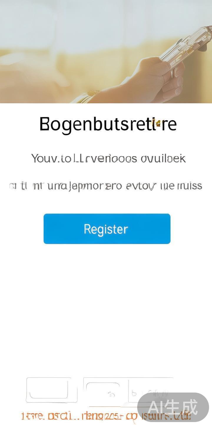 找到注册入口
在首页或登录页面，会有“注册”按钮